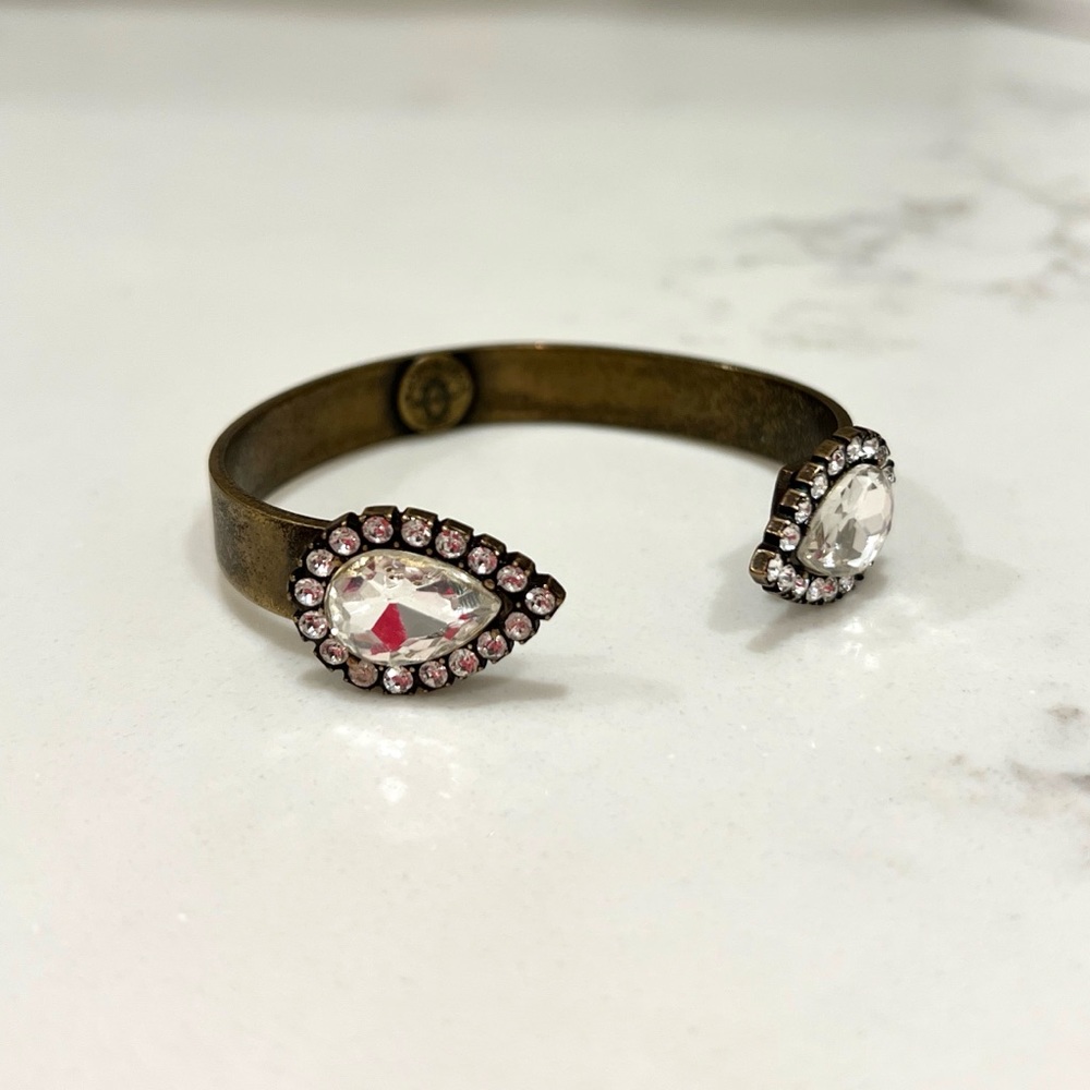 Loren Hope Sarra Cuff - Crystal